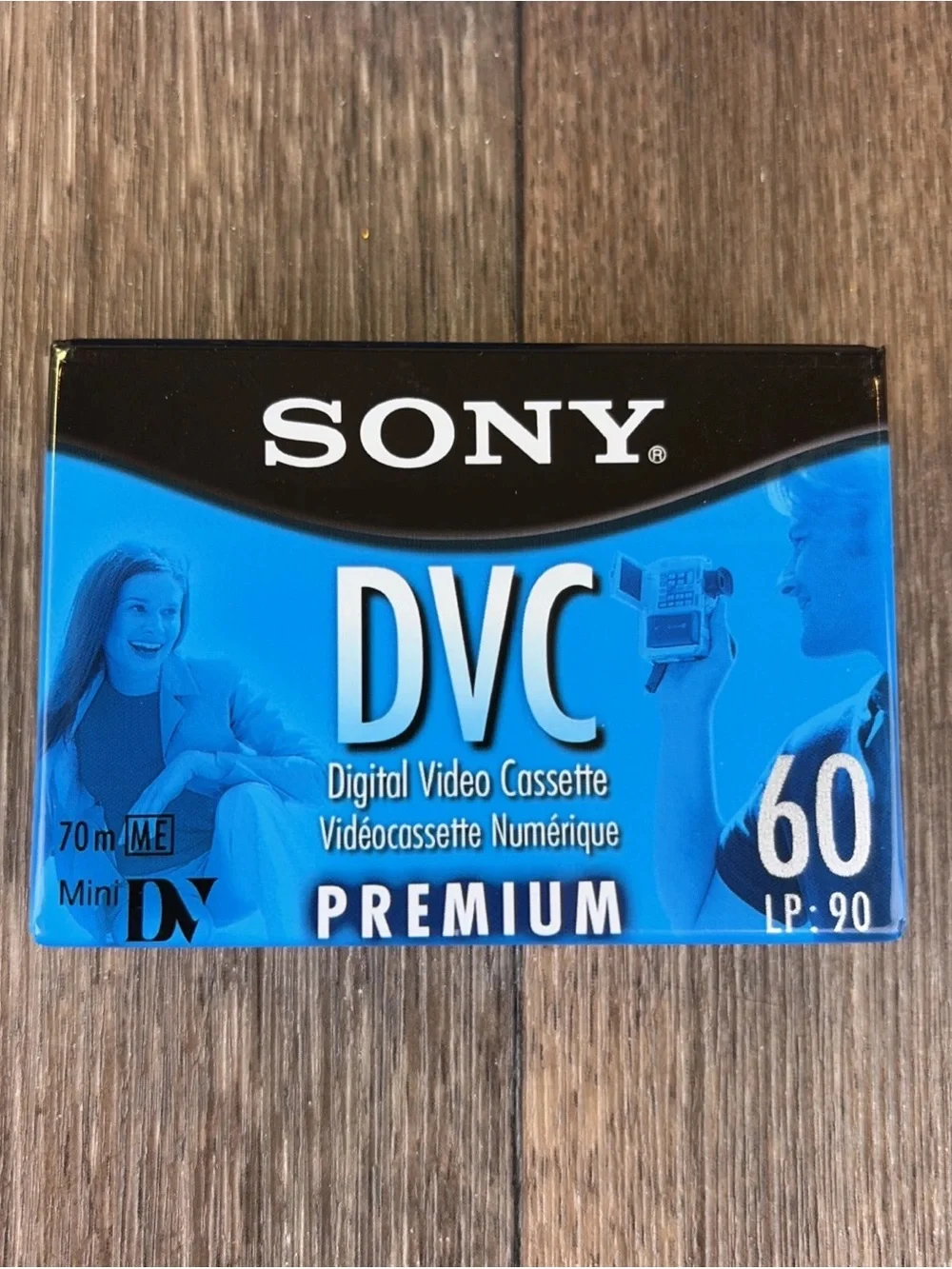 Sony DVC Digital Video Mini DV Premium Cassette Tape - 60 Minutes LP-90